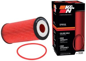 Audi A3 Oil Filter - K&N Engineering - Performance Oil Filter - 2019